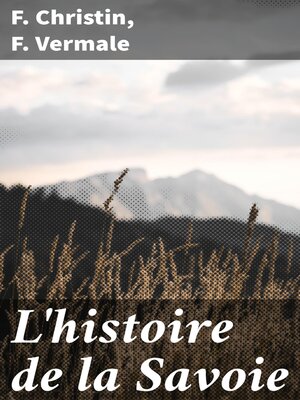 cover image of L'histoire de la Savoie